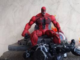 Toxin (Eddie brock) (Marvel Legends) Custom Action Figure