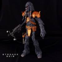 Black Krrsantan (Star Wars) Custom Action Figure