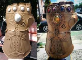 Infinity Gauntlet (Infinity War) 2.0 (Marvel) Custom Statue / Bust [Before and After]