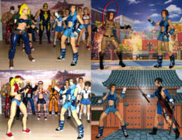 Asuka Kazama (Tekken) Custom Action Figure