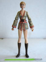 Anis I'Zak - Human Jedi (Star Wars Clone Wars) Custom Action Figure [Front View]
