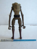Sschwt - Norther Mustafarian Jedi (Star Wars) Custom Action Figure [Rear View]