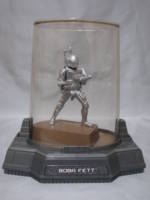 Star Wars BOBA FETT SILVER Titanium Metals Edition (Star Wars) Custom Action Figure