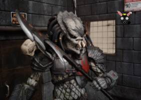 Elder Scarface (Predator) Custom Action Figure