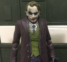 The Dark Knight Joker Interrogation Scene Head (S.H. Figuarts) Custom Action Figure