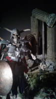 Skeleton Knight (Original) Custom Diorama / Playset