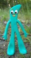 *Custom Restoration* First Edition Original 1960s Gumby Toy (Created by Art Clokey) (Gumby) Custom Action Figure