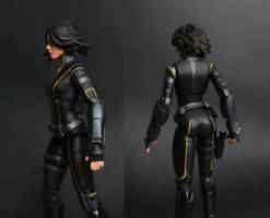 Quake aka Daisy Johnson Agent of SHIELD (Marvel Legends) Custom Action Figure
