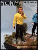 "Two to beam up" (Star Trek) Custom Diorama / Playset
