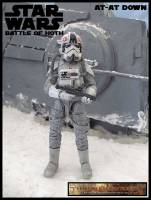 at-at down (Star Wars) Custom Diorama / Playset