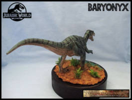 Baryonyx (Jurassic Park) Custom Diorama / Playset