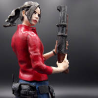 Custom Figure Claire Redfield Resident Evil 2 Remake (Resident Evil) Custom Miniature / Figurine