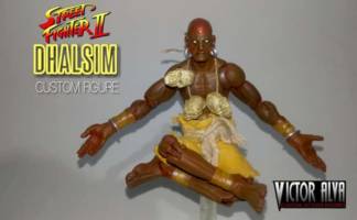 Dhalsim - Street Fighter 2 (Street Fighter) Custom Action Figure
