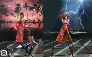 Anna Williams (Tekken) Custom Action Figure