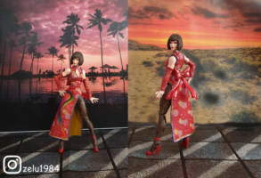 Anna Williams (Tekken) Custom Action Figure