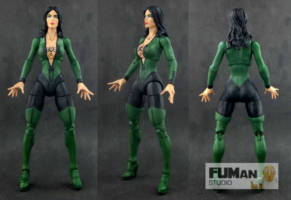 DC Legion of Superheroes Shrinking Violet (DC Universe) Custom Action Figure