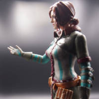 Triss Merigold Custom Figure The Witcher - 2 (Witcher) Custom Miniature / Figurine