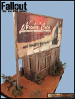 Vault Dweller shack (Fallout) Custom Diorama / Playset