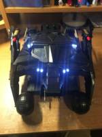Stealth Launch Tumbler with lights! (Dark Knight) Custom Vehicle [“DAMAGE CATASTROPHIC...”]
