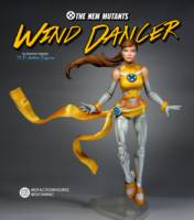 WIND DANCER (Sofia Elizabeth Mantega) of the New Mutants Squad (Marvel Legends) Custom Action Figure
