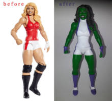 She-Hulk (Marvel) Custom Action Figure
