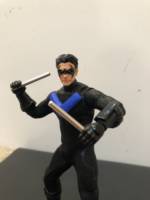Mezco one 12 nightwing v2 (Batman) Custom Action Figure