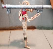 B1 Battle Droid with Rocket Launcher (Star Wars) Custom Action Figure