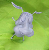 Courage the Cowardly Dog [3D Printed] (Courage the Cowardly Dog) Custom Action Figure