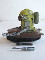 DST-487 "Dusty" - Service/Repair Droid (Star Wars) Custom Action Figure [Left View]