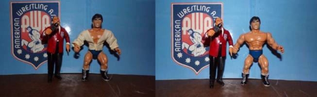 AWA Rick Martel (AWA) Custom Action Figure