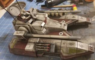 TX-130 Saber-Class Fighter Tank (Star Wars Clone Wars) Custom Vehicle