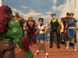 Sakura (Street Fighter) Custom Action Figure [Here comes a new Challenger]