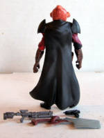 Gobus Odai – Mon Calamari Bounty Hunter (Star Wars) Custom Action Figure [Rear View]