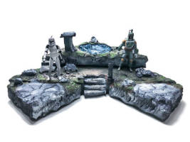 Custom Diorama Sanctuary of Eden 1:18 (Marvel Universe) Custom Diorama / Playset