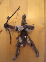 Guritz, orc lieutenant into archer trooper, custom of the toybiz figure (Lord of the Rings) Custom Action Figure
