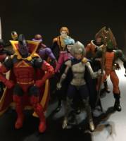Oracle Marvel's Imperial Guard (Marvel Legends) Custom Action Figure [Group shot of the Imperial Guard]