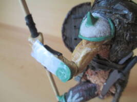 Orc halberdier, custom of the Sharku figure by Toybiz. (Lord of the Rings) Custom Action Figure