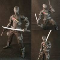 Snake Eyes Mezco style #2 (G.I. Joe) Custom Action Figure