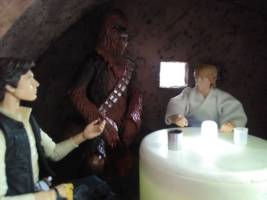 Chalmun´s Tatooine Cantina- Star Wars Episode Iv a New Hope (Star Wars) Custom Diorama / Playset