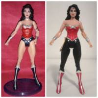 Wonder Woman (Wonder Woman) Custom Action Figure [Before and After]
