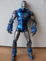 Bleu Armored Iron Man (Iron Man) Custom Action Figure