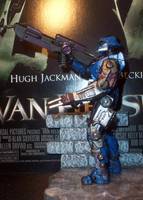 Halo RL-945 Blue EOD (Halo) Custom Action Figure