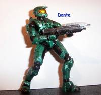 Master Chief Metallic (Halo) Custom Action Figure