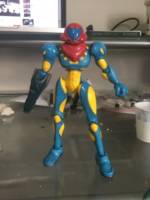 Metroid Fusion Samus (Metroid) Custom Action Figure