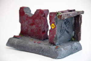2020 Diorama 03 Acid Rain Alley (Marvel Universe) Custom Diorama / Playset