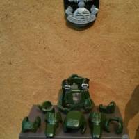 One 12th Scale, U.N.S.C. Gunnery Sgt Blaine (Halo) Custom Action Figure