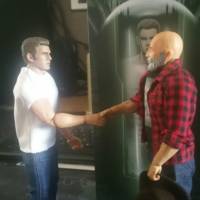 Mezco One 12 MiniMe (Mezco Mez-Itz) Custom Action Figure [Meeting Your Hero]