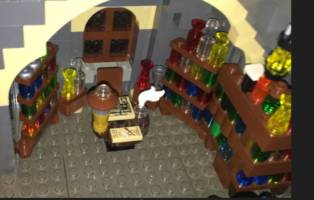 Potions class (Harry Potter) Custom Diorama / Playset