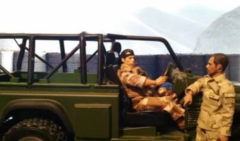 One 12th Scale. Royal Marine Capt Cavill (Modern Warfare) Custom Action Figure