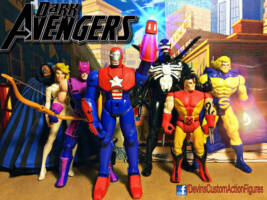 Iron Patriot (Avengers) Custom Action Figure [Dark Avengers custom figures]